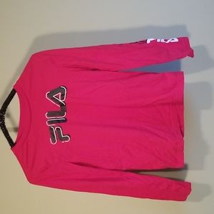 Boys Fila Long Sleeve Shirt